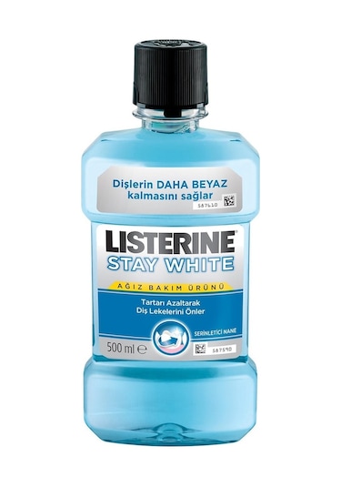Listerine Stay White Ağız Bakım Suyu 500 ML