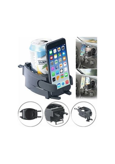 Yingfu Araba İçecek Tutucu & Telefon Tutucu: 2-in-1 Havalandırma İçin Akıllı Telefon Ve İçecek Takımı Diğer