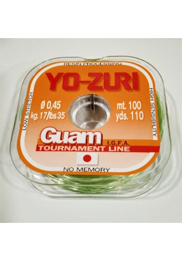 Yo-Zuri Guam 100 Mt Su Yeşili Misina
