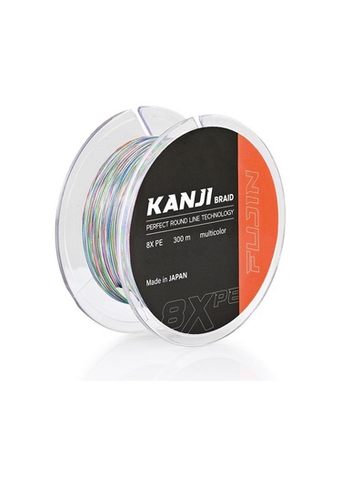 Fujin Kanji 8x 300mt Multi Color Pe Line 0.128 Mm