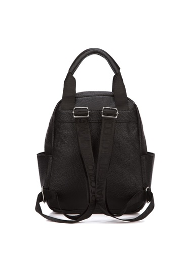 Newish Polo Kadın Deri Monica Sırt Çantası New309 Siyah