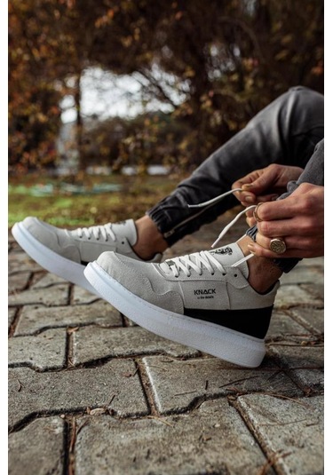 Knack Yüksek Taban Günlük Süet Ayakkabı 040 Taş 001
