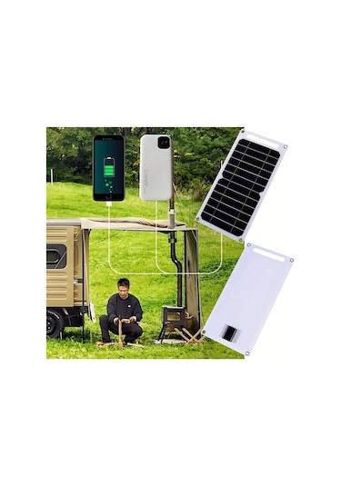 Xuweiwei Taşınabilir Güneş Şarj Cihazı Güneş 10w Dayanıklı Manyetik Taban Kamp Seyahat İçin Ideal