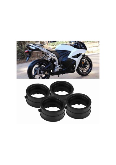 Kosona Honda Cbr600f2/f3/sjr 1991-1996 İçin 4 Adet Yüksek Kaliteli Karbüratör Giriş Manifold Boot - Dayanıklı Plastik, Tam Uyumlu, Kolay Kurulum