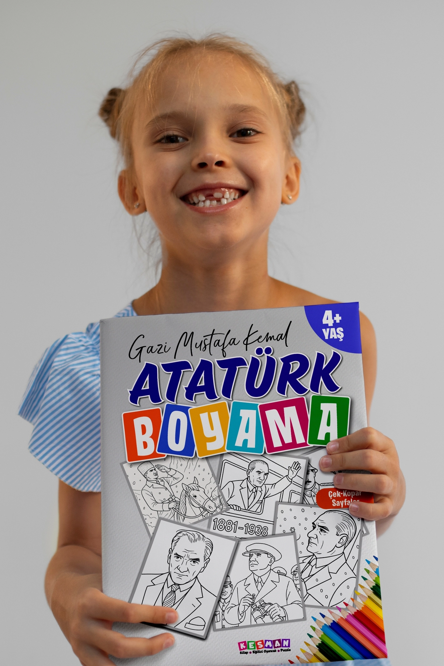 Mustafa Kemal Atatürk Boyama Kitabı
