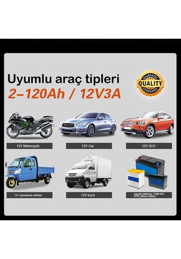 Lancol Akü Test Ve Sarj Cihazi 12v/3a Cat-200