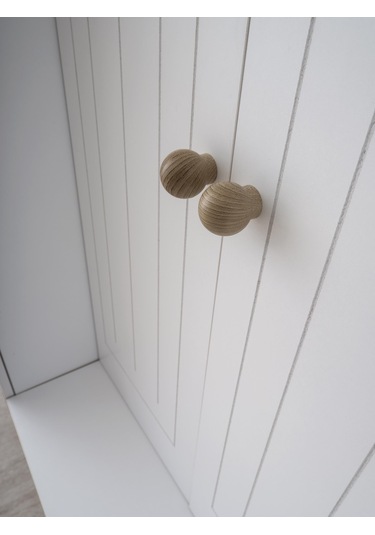 Dejavu Asklıklı Çekmeceli Ayakkabılık Portmanto 160x40x204cm Beyaz