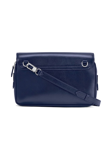 Mont Blanc Montblanc Meisterstück Messenger Kadın Çanta 131690 Mavi