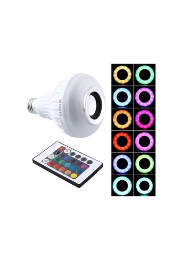 Ampul Şeklinde Kumandalı Bluetooth Hoparlör Diğer