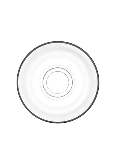 LAV Klasik Cam Çay Tabağı  - 6 Kişilik