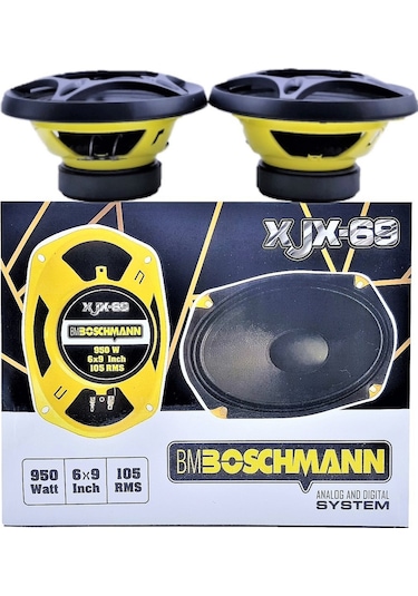 Boschmann Xjx-69 Oval Midrange 950w Yeni Seri XJX-69