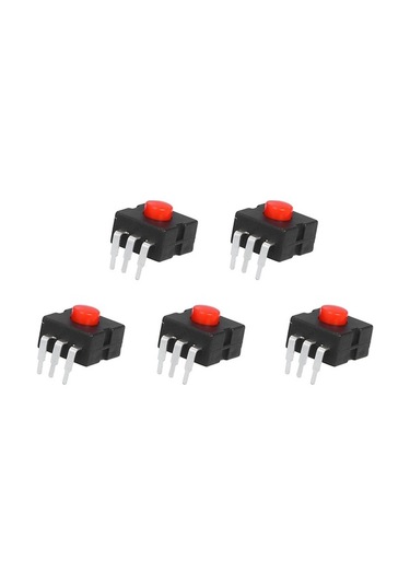 Trendooze Şarjlı Projeler Pin Mikro İçin Güç Feneri Feneri Elektronik Elektrik El Dıy Buton Anahtarı Anahtar Adet 50 4mm 3 1-gang Ur 1-gang