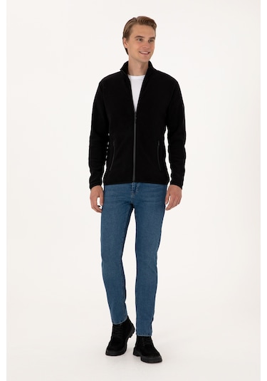 U.s. Polo Assn. Erkek Siyah Hırka Örme 50313779-vr046 Siyah