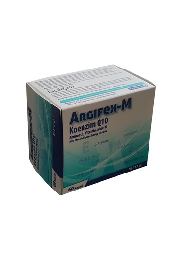 Argifex-M Coenzym Q10 60 Kapsül