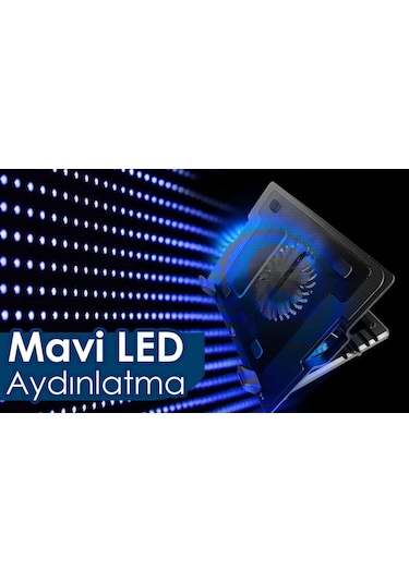 Inca INC-343FXS Tek Fanlı 7" - 17" Notebook Soğutucu