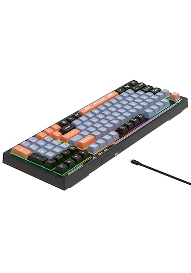 Everest KB-98 Silent Sessiz Rainbow Q Membrane Klavye