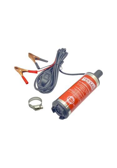 24v Yakıt Aktarma Pompası 30 Lt/dk Büyük Süzgeçli 50 Mm Maxımum 5 Mt Hortum Kullanılmalı