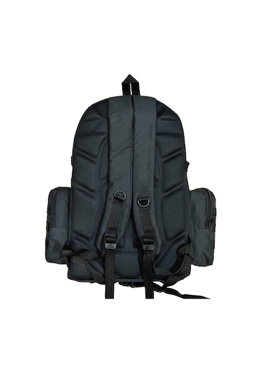 65 LT Askeri̇ Tacti̇cal Dağcı Kamp Trekki̇ng Si̇yah Kamuflaj Askeri̇ Sırt Çantası