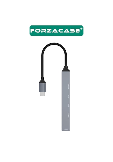5in1 Type-c To Usb 3.0 Pd Çoklayıcı 100w Şarj Adaptörü - Fc902