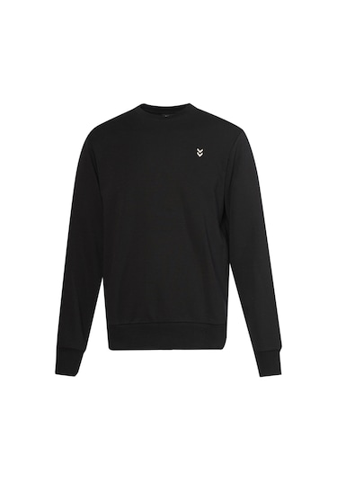 Hummel T-pulse Male Co Regular Crew Neck Sweatshırt 922442-2001 Siyah