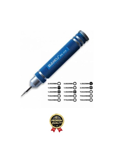 Profesyonel Seri Dayanıklı Yüksek Kalite Ergonomik Hassas Tamir Taşınabilir 15 Uçlu Tornavida Seti