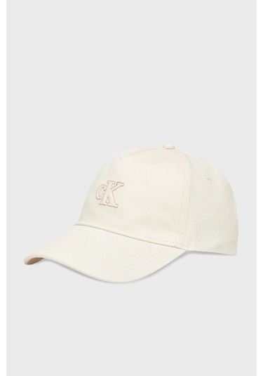 Calvin Klein Bayan Şapka Lv04f5044g Ybh Beyaz Beyaz