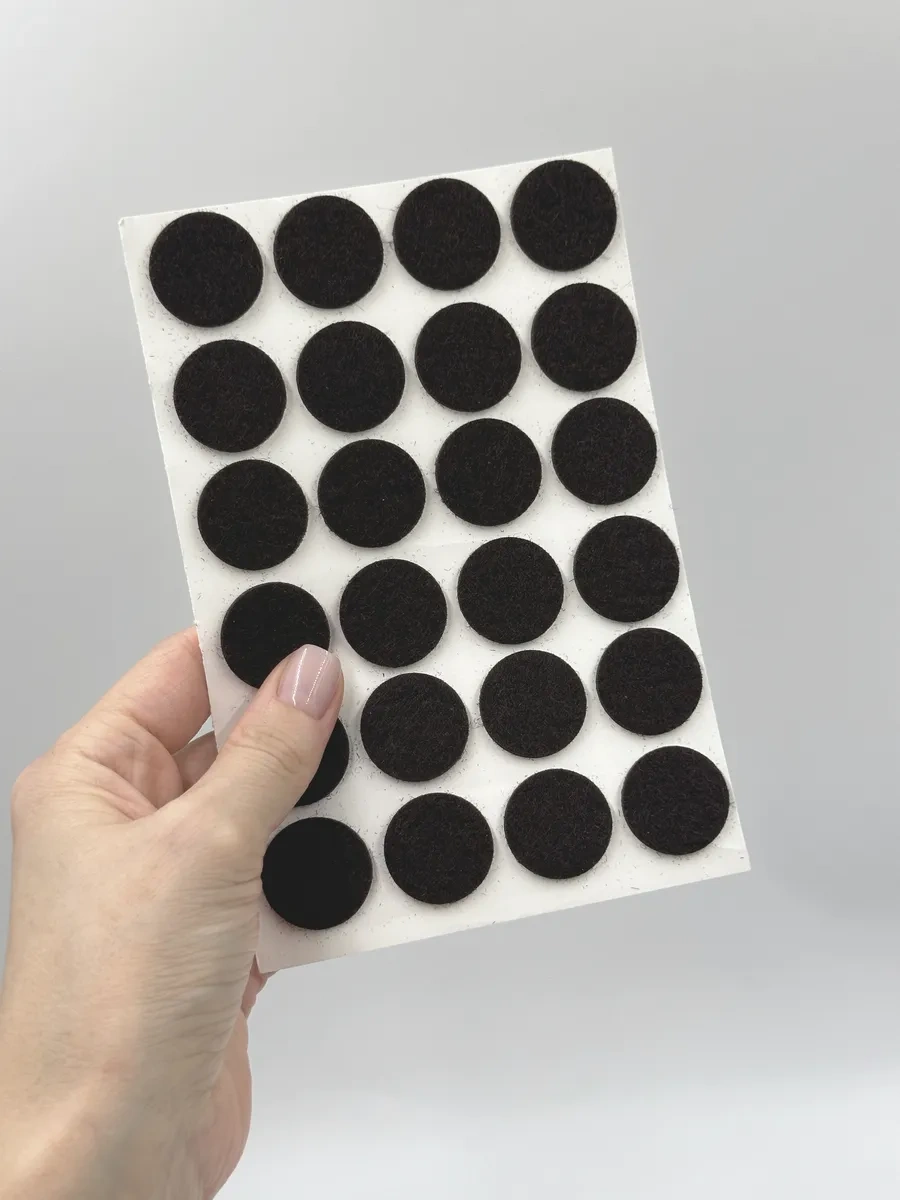 Hey Case Kendinden Yapışkanlı Yuvarlak Sandalye Ayağı Pedleri 154495638 Koyu Kahverengi