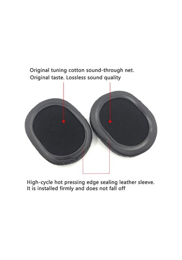 1 Çift Öronkuddar Öronkudde Siyah Splıcıng Splıcıng Black Splicing-splicing