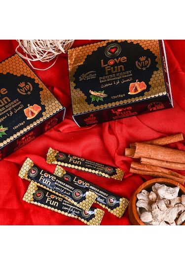 Love Fun Power Honey Ballı Gınseng Macun 15 G