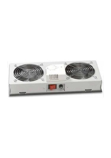 Günko 1U 19 Rack Mount Kabinet 2 Li Fan Ünitesi + Termostatlı