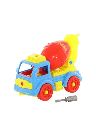 Polesie 72993 Tasarımcı Ulaşım Otomobil Mikser 26 Parça