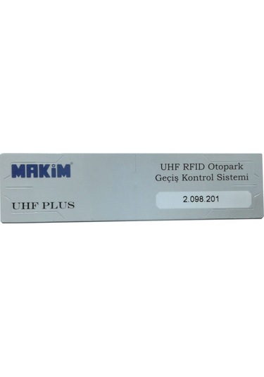 Uhf Sticker X Kriptolu Hgs / Ogs Araç Cam Etiketi - 10 Adet