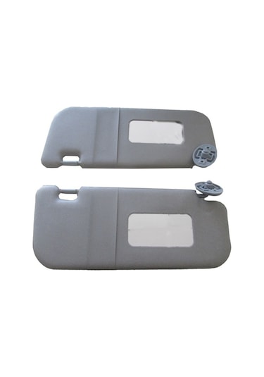 Toyota Corolla E150 07/13 Güneşlik Gri Sağ/sol Set 2 Parça Segmanlı - Güneşlik