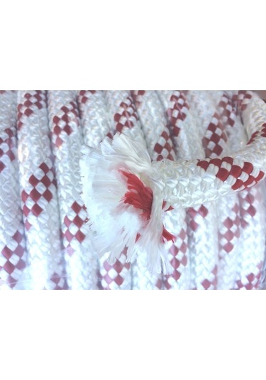 Molhalat 6 MM İskota Halat 100 Metre Parlak Örgülü Polyester Halat