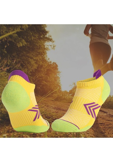 Folinda Bayan Koşu Çorabı Pembe S Bedeni 1 Çift - Pamuklu, Esnek, Sporcu İçin Pembe