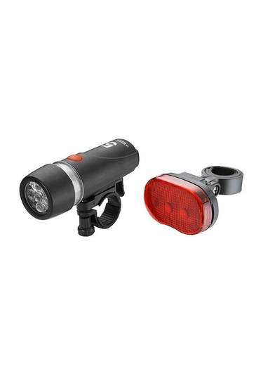 Impact Combo 1 Ön Ve Arka Far Seti Pilli Siyah