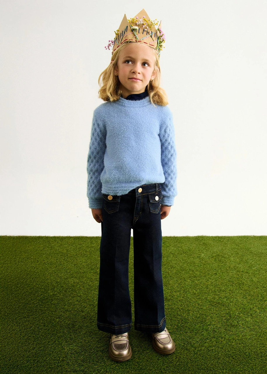 Mayoral Abel&lula Kız Çocuk Kazak Mavi