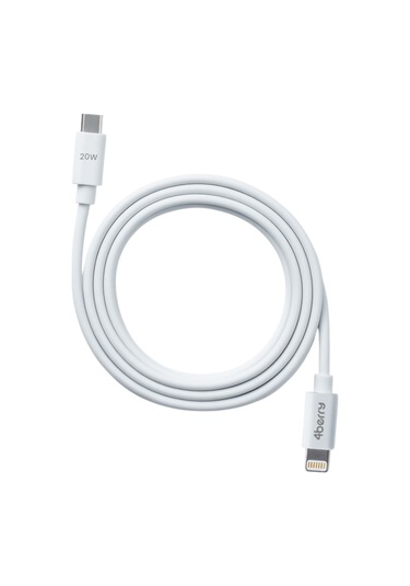 4berry Eco-clt Beyaz Usb-c-lightning Kablo 1.2 M, 20 W Hızlı Şarj