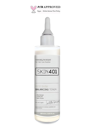 Skin401 Pirinç Özlü Aydınlatıcı Dengeleyici Tonik 200ml