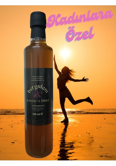 Bergulem Doğal Kadınca Hayıt Sirkesi 500 ML