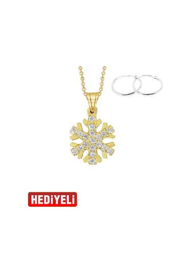 Kar Tanesi Altın Kolye Ucu As1435Gkl Altınsepeti