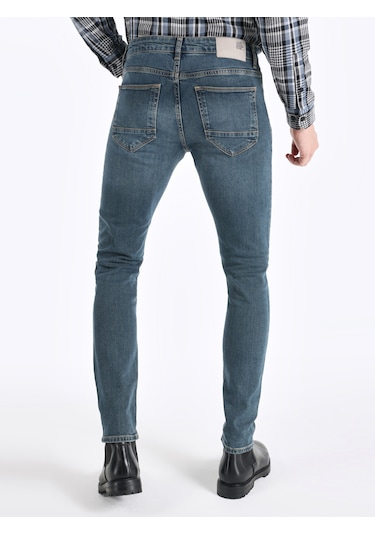 Colins 041 Danny Slim Fit Düşük Bel Düz Paça Erkek Jean Pantolon Cl1065241 001