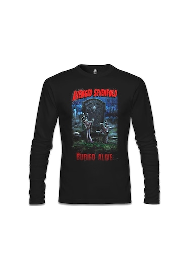 Avenged Sevenfold - Buried Alive Siyah Erkek Sweatshirt