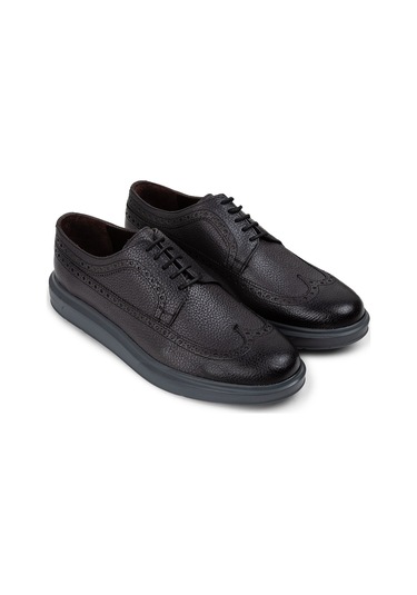 Deery Hakiki Deri Gri Comfort Günlük Erkek Ayakkabı - 01293mgrıp04 Gri