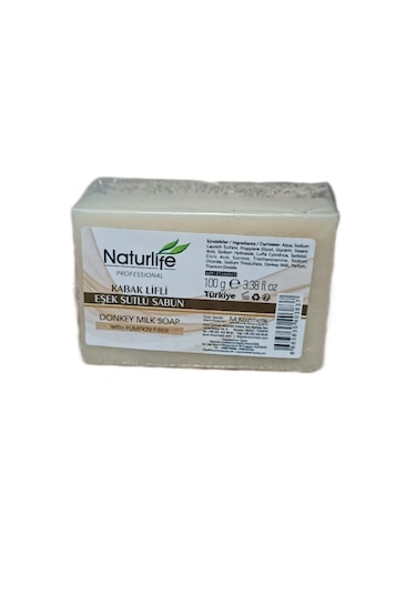 Naturlıfe Kabak Lifli Eşek Sütlü Sabun 100 G