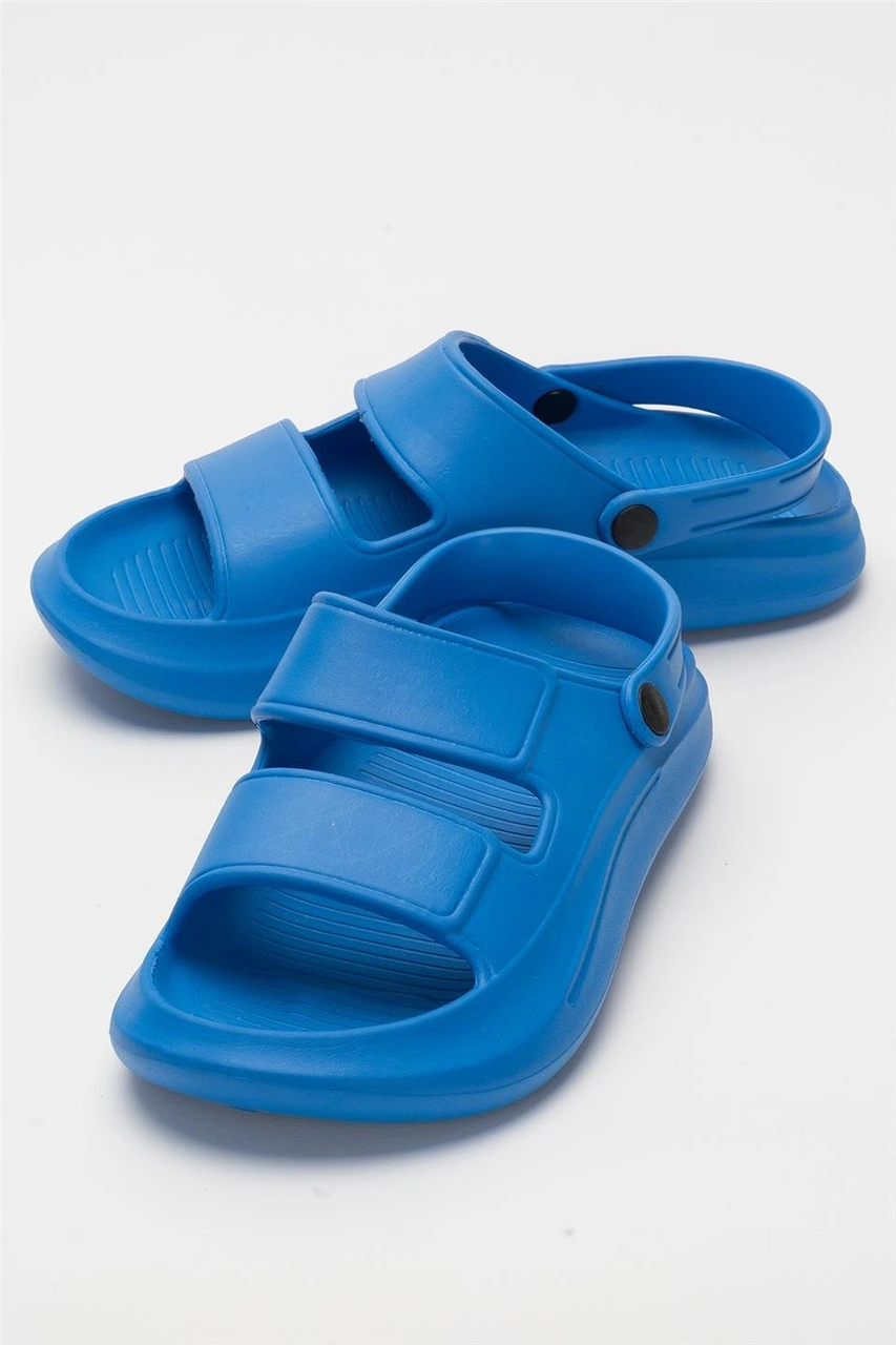 Unisex Ortopedik Deniz Havuz Terliği Sandalet Mavi MAVI