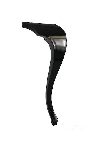 Lükens 75cm Siyah Ekstra Sağlam Plastik Masa-dresuar Ayağı 2 Adt