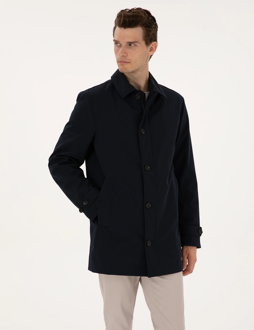 Pierre Cardin Erkek Lacivert Kaban 50314149-vr033 Lacivert