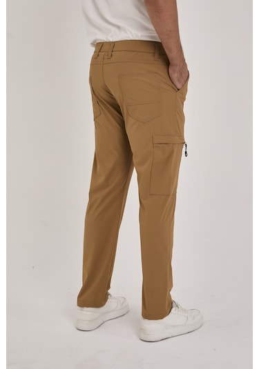 Camp529 Outdoor Tactical Su İticili Likralı Yazlık Erkek Taktik Pantolon Hardal