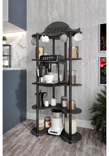 Cortado Kahve Köşesi Siyah Siyah